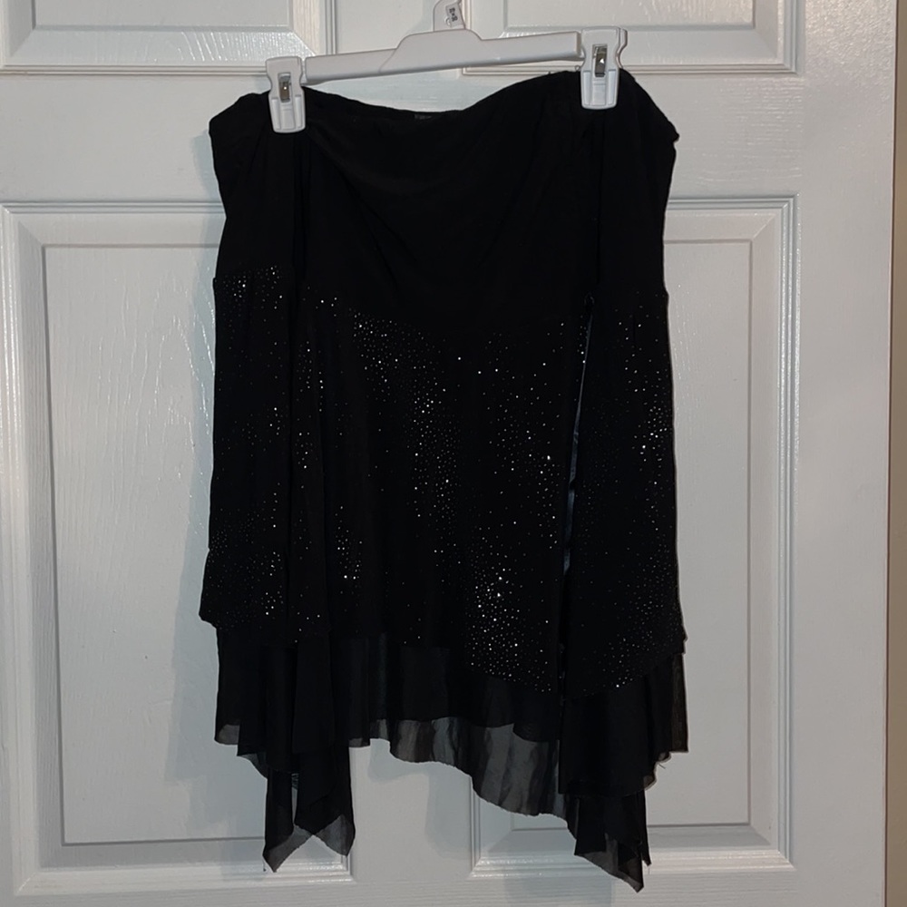 Handkerchief sparkle skirt